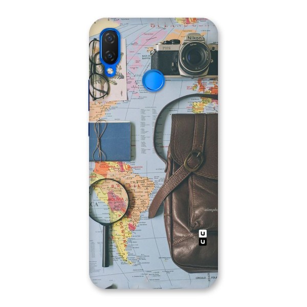 Travel Requisites Back Case for Huawei P Smart+