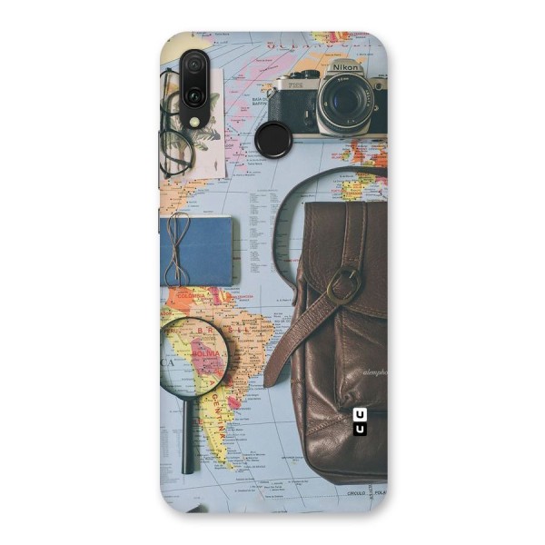 Travel Requisites Back Case for Huawei Y9 (2019)