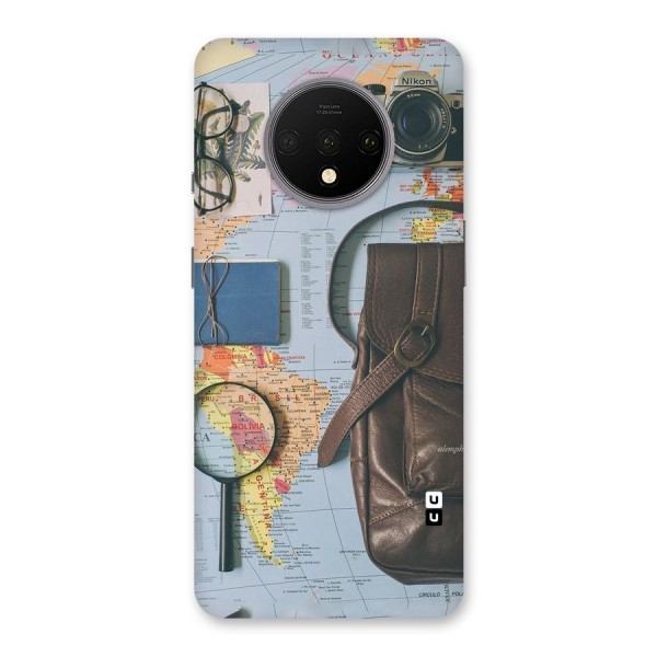 Travel Requisites Back Case for OnePlus 7T