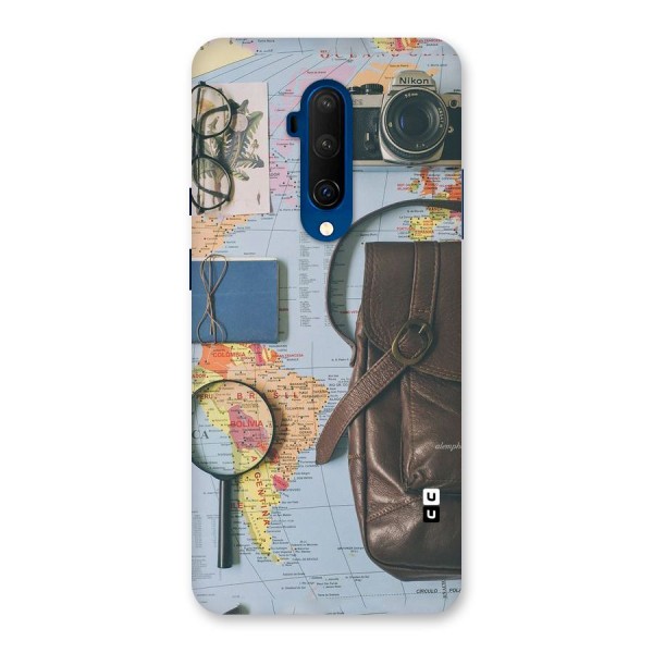 Travel Requisites Back Case for OnePlus 7T Pro