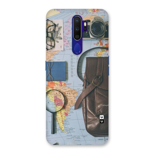 Travel Requisites Back Case for Oppo A9 (2020)