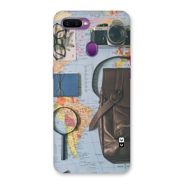 Travel Requisites Back Case for Oppo F9