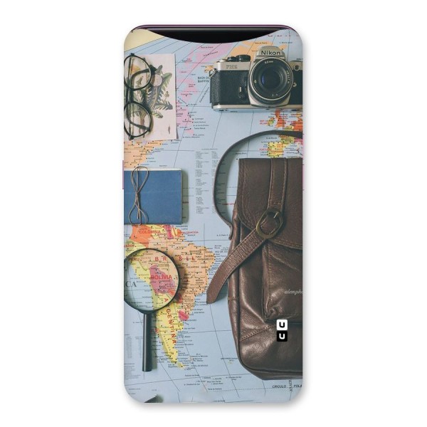 Travel Requisites Back Case for Oppo Find X