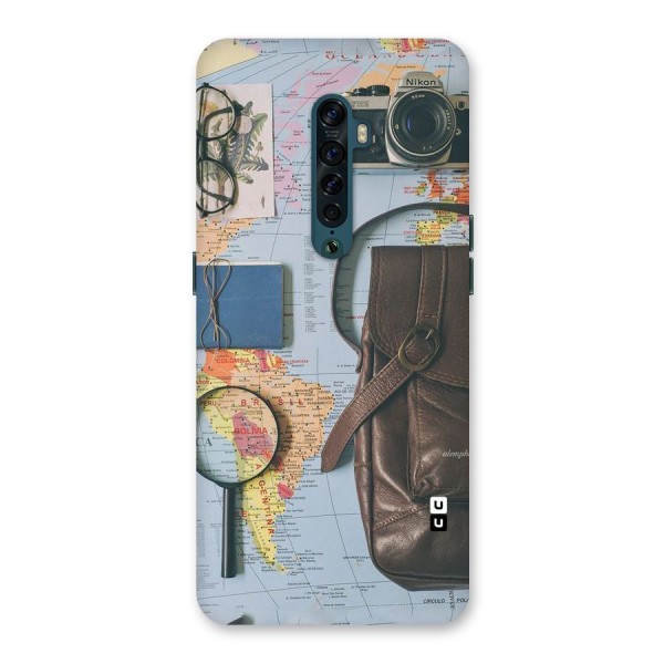 Travel Requisites Back Case for Oppo Reno2
