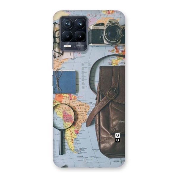 Travel Requisites Back Case for Realme 8 Pro