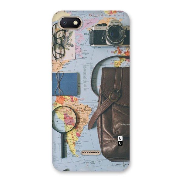 Travel Requisites Back Case for Redmi 6A