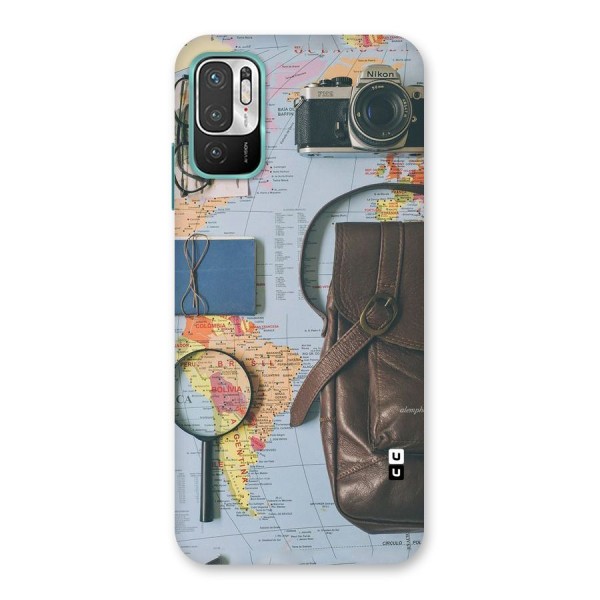 Travel Requisites Back Case for Redmi Note 10T 5G