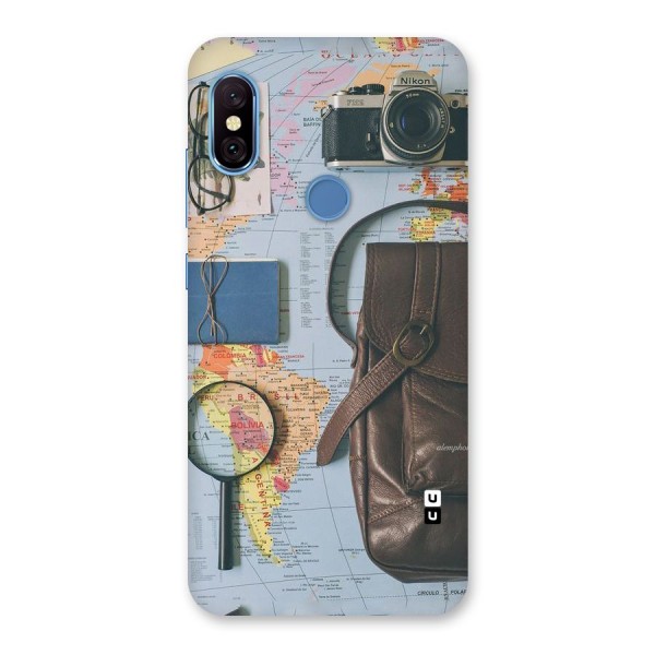 Travel Requisites Back Case for Redmi Note 6 Pro