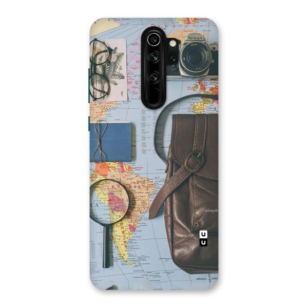 Travel Requisites Back Case for Redmi Note 8 Pro