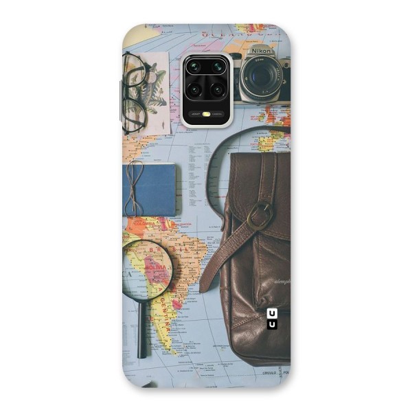 Travel Requisites Back Case for Redmi Note 9 Pro Max