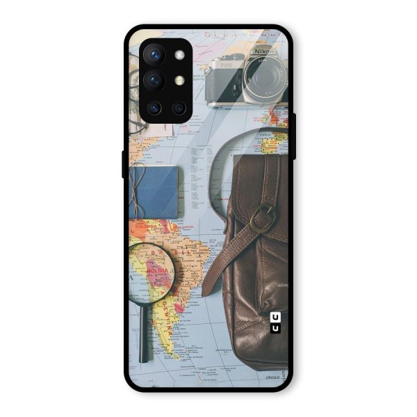Travel Requisites Glass Back Case for OnePlus 9R