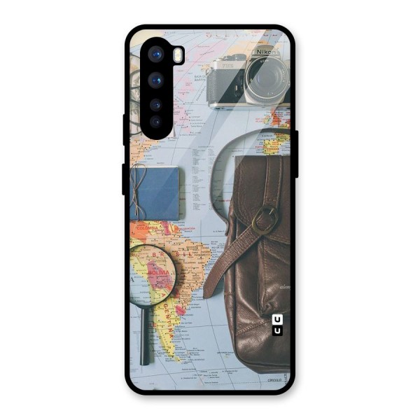 Travel Requisites Glass Back Case for OnePlus Nord