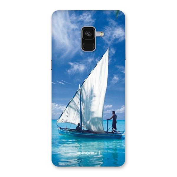 Travel Ship Back Case for Galaxy A8 Plus
