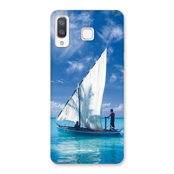 Travel Ship Back Case for Galaxy A8 Star
