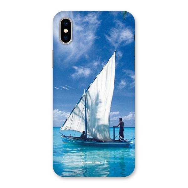 Travel Ship Back Case for iPhone XS