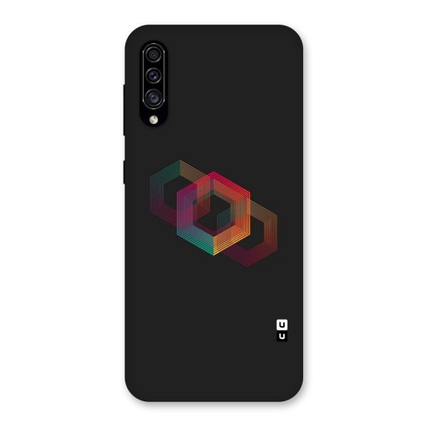 Tri-hexa Colours Back Case for Galaxy A30s