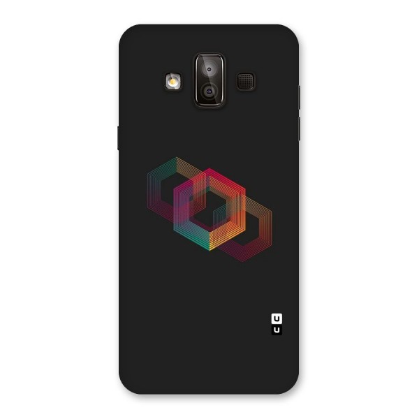 Tri-hexa Colours Back Case for Galaxy J7 Duo