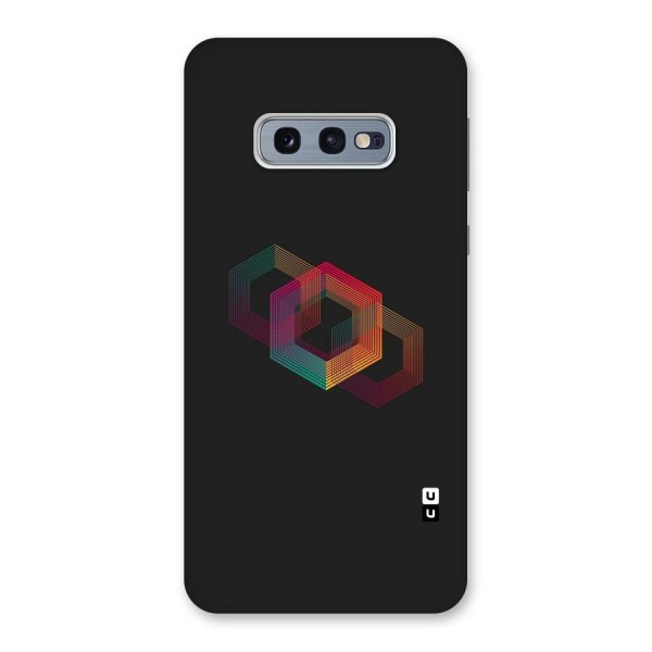 Tri-hexa Colours Back Case for Galaxy S10e