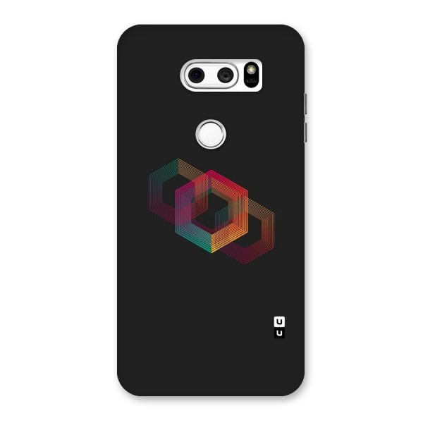 Tri-hexa Colours Back Case for LG V30