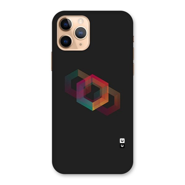 Tri-hexa Colours Back Case for iPhone 11 Pro