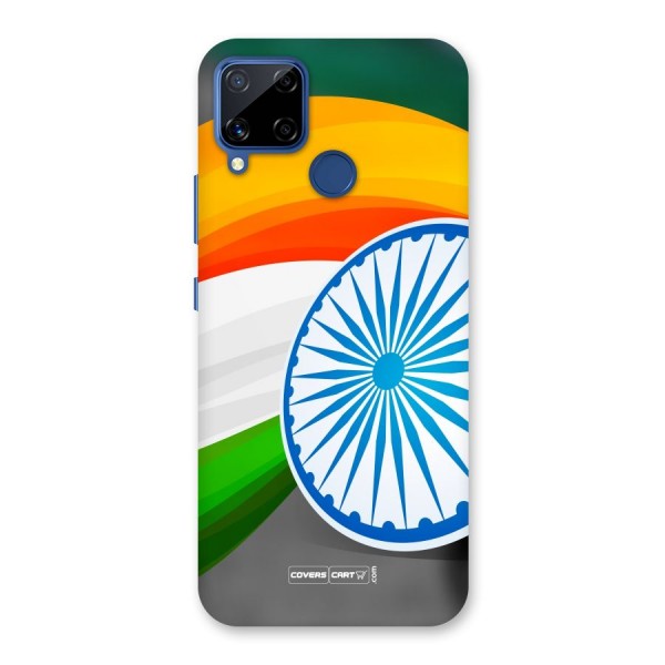 Tri Color Back Case for Realme Narzo 30A