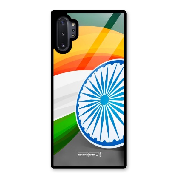 Tri Color Glass Back Case for Galaxy Note 10 Plus