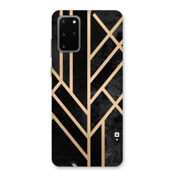 Tri Lines Gold Back Case for Galaxy S20 Plus