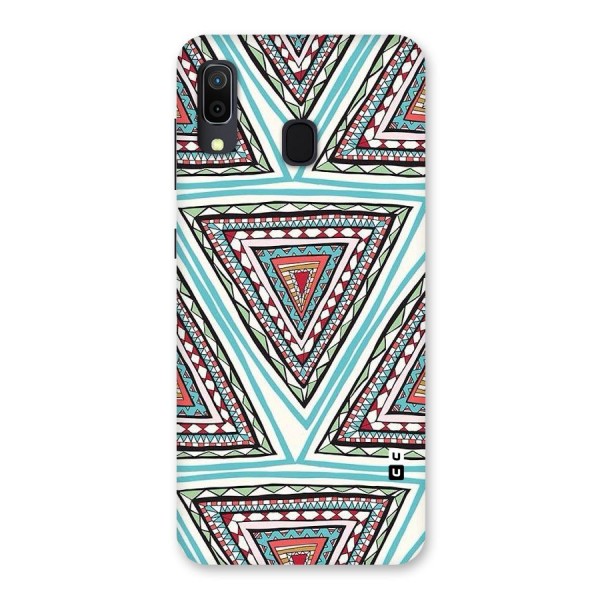 Triangle Abstract Mode Back Case for Galaxy A30