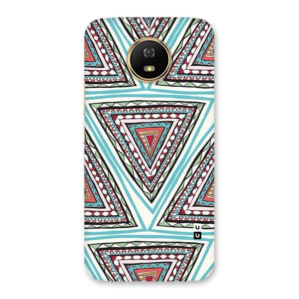 Triangle Abstract Mode Back Case for Moto G5s