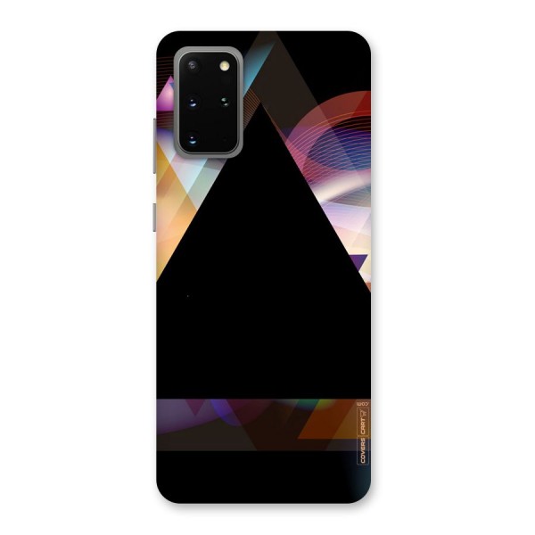 Triangle Black Abstract Back Case for Galaxy S20 Plus