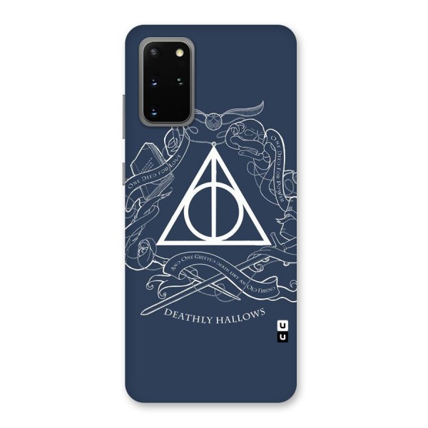 Triangle Blue Back Case for Galaxy S20 Plus