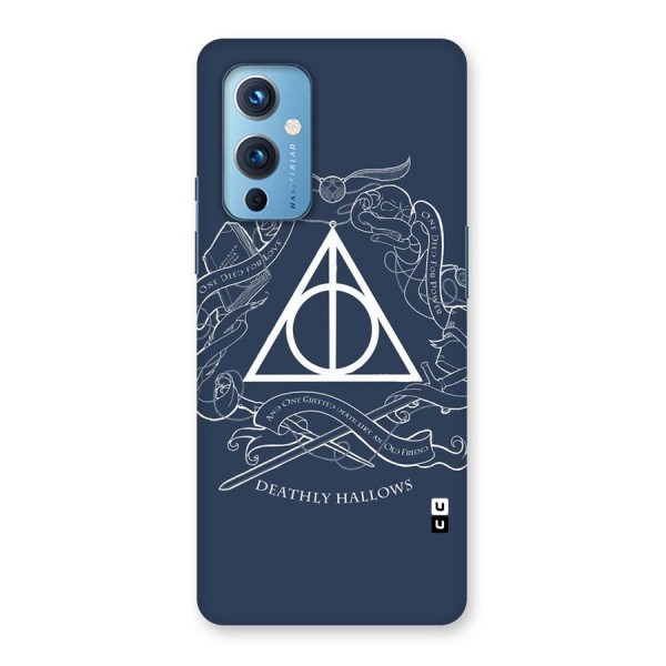 Triangle Blue Back Case for OnePlus 9