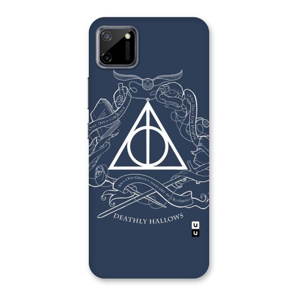 Triangle Blue Back Case for Realme C11