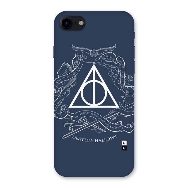 Triangle Blue Back Case for iPhone SE 2020