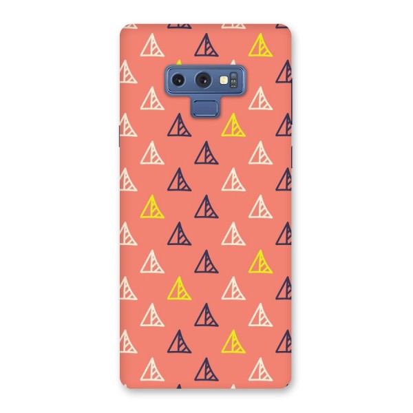 Triangular Boho Pattern Back Case for Galaxy Note 9
