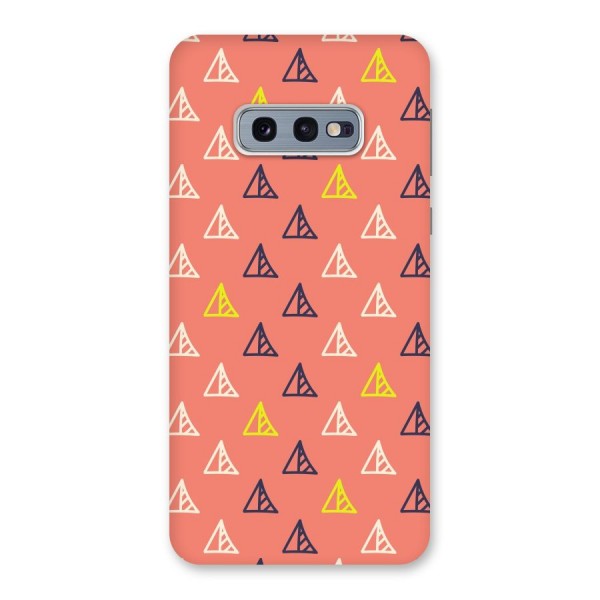 Triangular Boho Pattern Back Case for Galaxy S10e