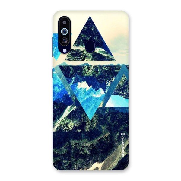 Triangular View Back Case for Galaxy M40