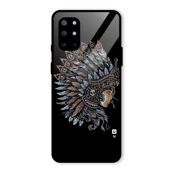 Tribal Design Glass Back Case for OnePlus 8T