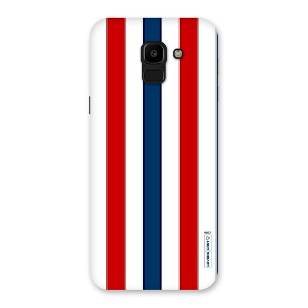 Tricolor Stripes Back Case for Galaxy J6