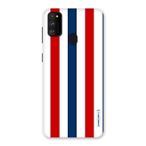 Tricolor Stripes Back Case for Galaxy M30s