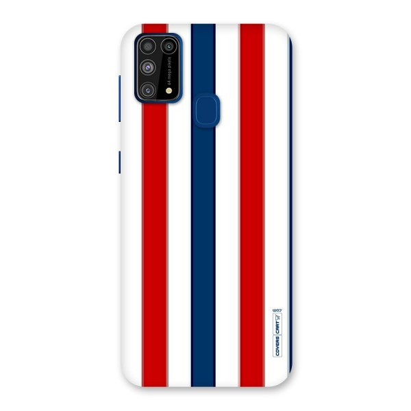 Tricolor Stripes Back Case for Galaxy M31