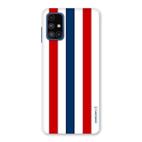 Tricolor Stripes Back Case for Galaxy M51
