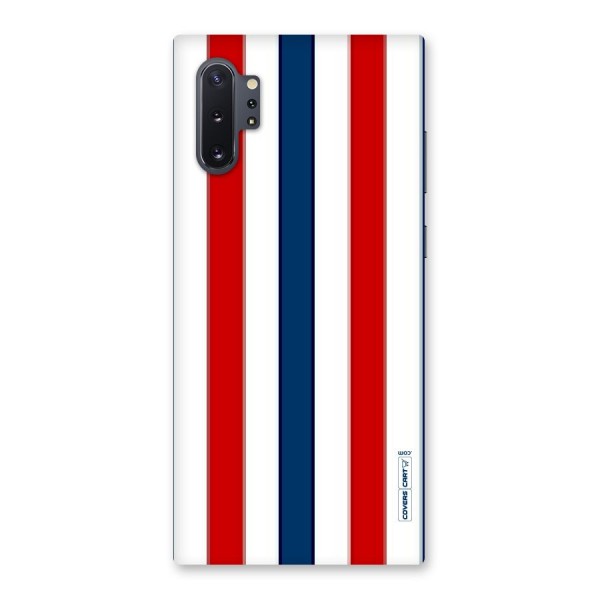 Tricolor Stripes Back Case for Galaxy Note 10 Plus