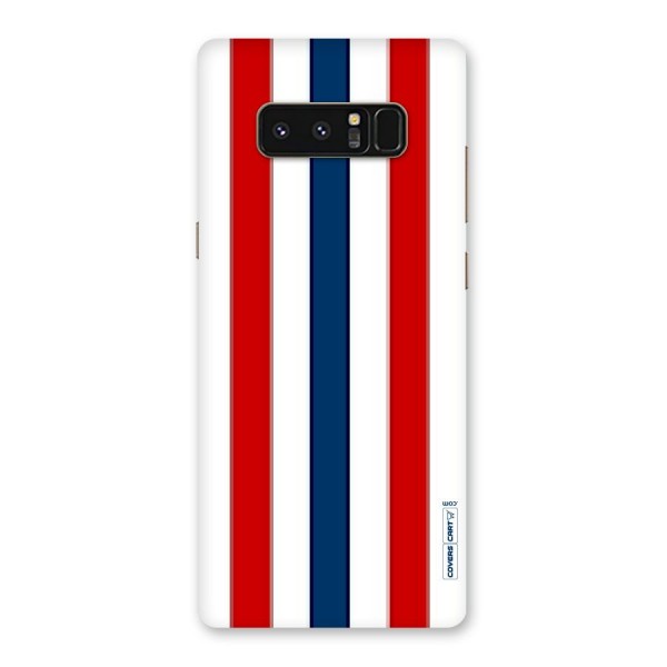 Tricolor Stripes Back Case for Galaxy Note 8