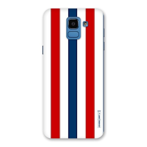 Tricolor Stripes Back Case for Galaxy On6