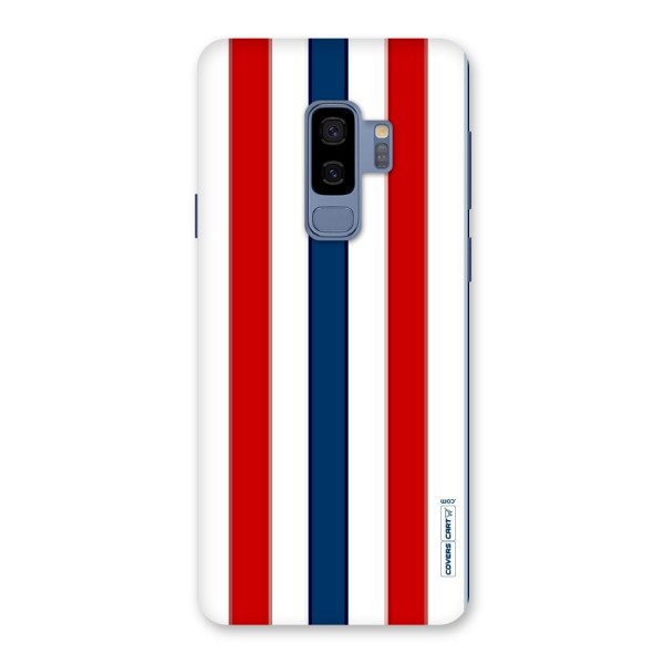 Tricolor Stripes Back Case for Galaxy S9 Plus