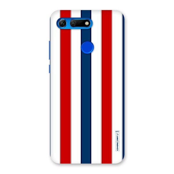 Tricolor Stripes Back Case for Honor View 20