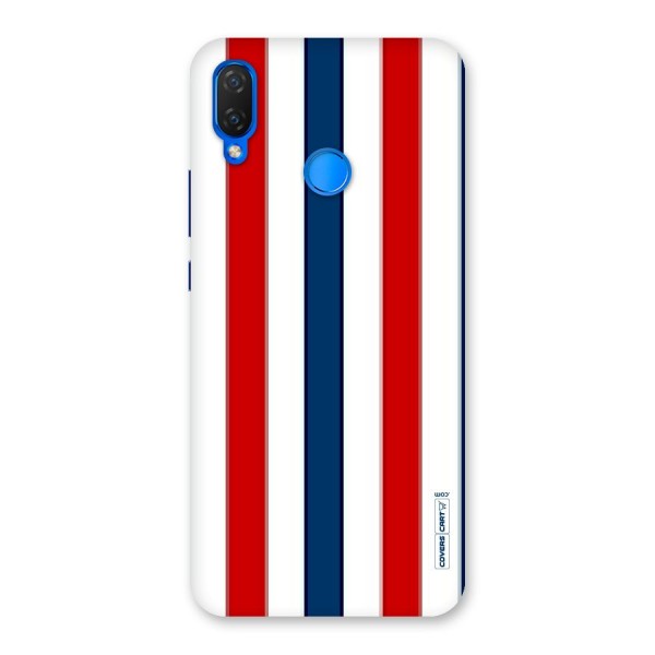 Tricolor Stripes Back Case for Huawei Nova 3i