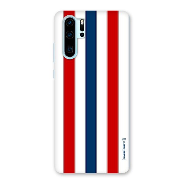 Tricolor Stripes Back Case for Huawei P30 Pro