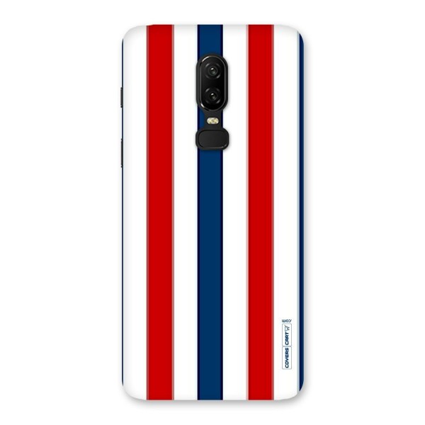 Tricolor Stripes Back Case for OnePlus 6
